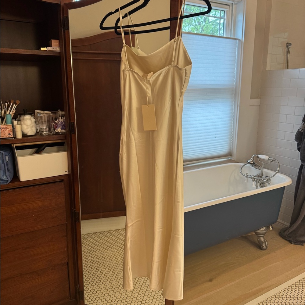 Tabitha Cowl Neck Midi Dress - Picture 5 of 7